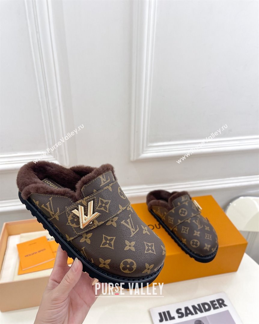 Louis Vuitton LV Cosy Flat Comfort Clog Mules in Monogram Canvas 2023 1AC6Z3 (MD-231012138)