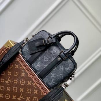 Louis Vuitton Nano Porte Documents Voyage Mini Bag M82770 Black Monogram Eclipse Canvas 2023 (KI-231113023)