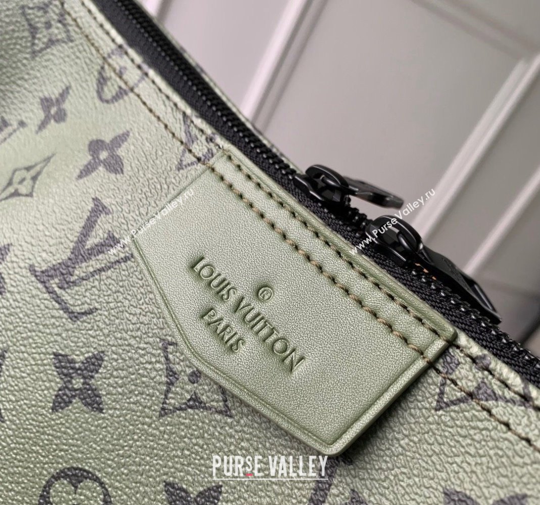 Louis Vuitton Mens Hamac Crossbody Bag in Monogram Canvas M23779 Khaki Green 2023 (KI-231113033)