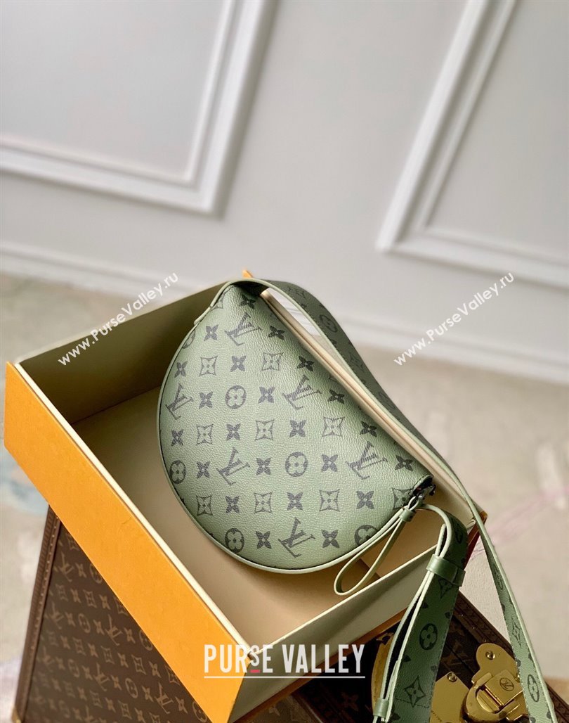 Louis Vuitton Mens LV Moon Crossbody Bag in Monogram Canvas M23838 Khaki Green 2023 (KI-231113034)