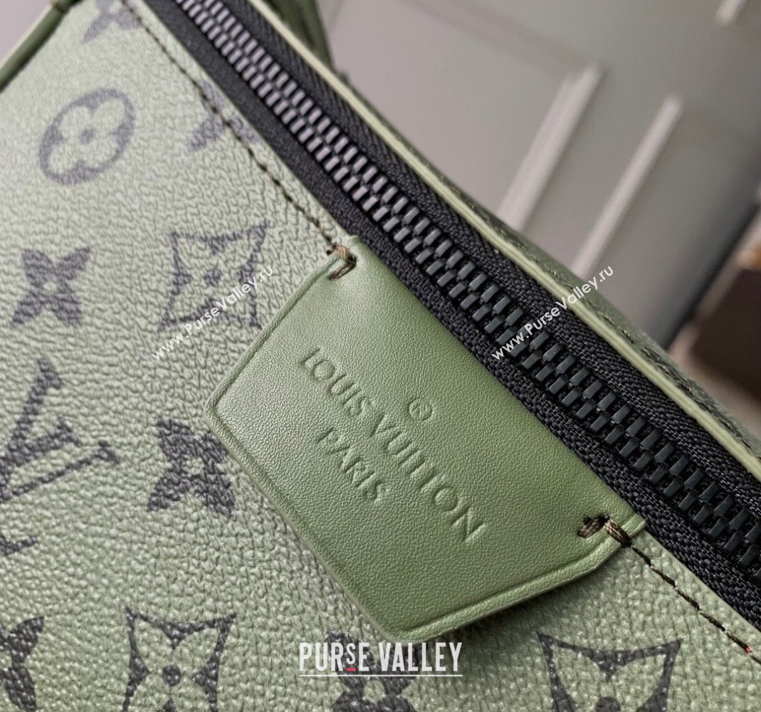 Louis Vuitton Mens LV Moon Crossbody Bag in Monogram Canvas M23838 Khaki Green 2023 (KI-231113034)