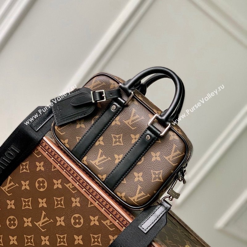 Louis Vuitton Nano Porte Documents Voyage Mini Bag M82770 Brown Monogram Canvas 2023 (KI-231113024)