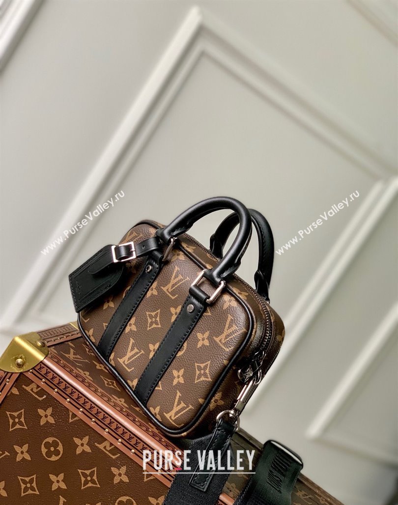 Louis Vuitton Nano Porte Documents Voyage Mini Bag M82770 Brown Monogram Canvas 2023 (KI-231113024)