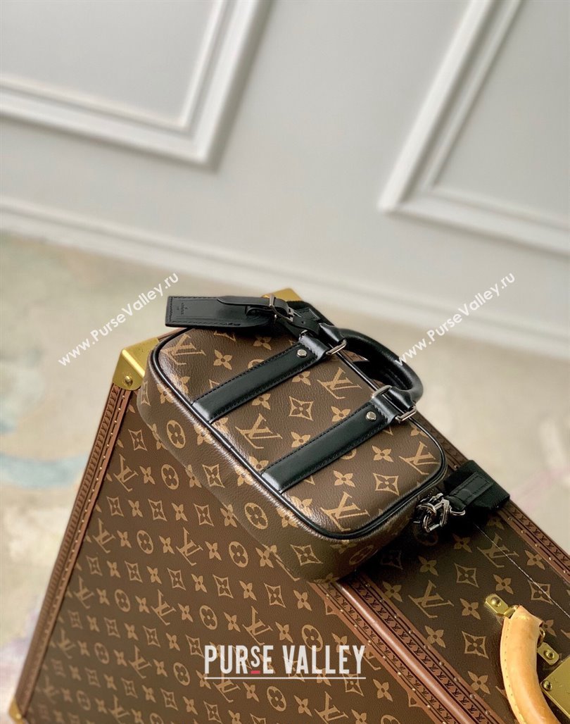 Louis Vuitton Nano Porte Documents Voyage Mini Bag M82770 Brown Monogram Canvas 2023 (KI-231113024)