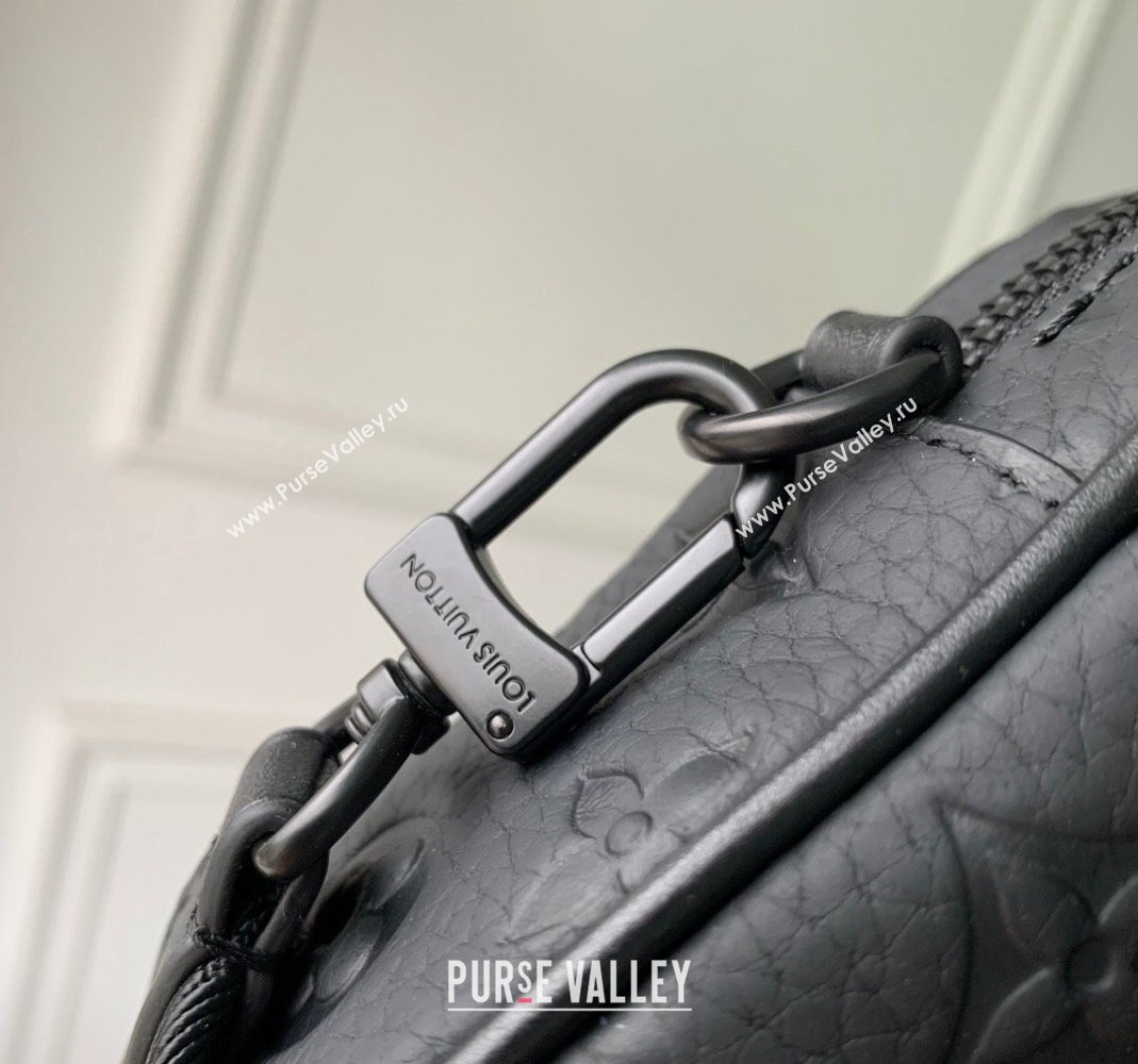 Louis Vuitton Nano Porte Documents Voyage Mini Bag M82770 Black Monogram Leather 2023 (KI-231113022)