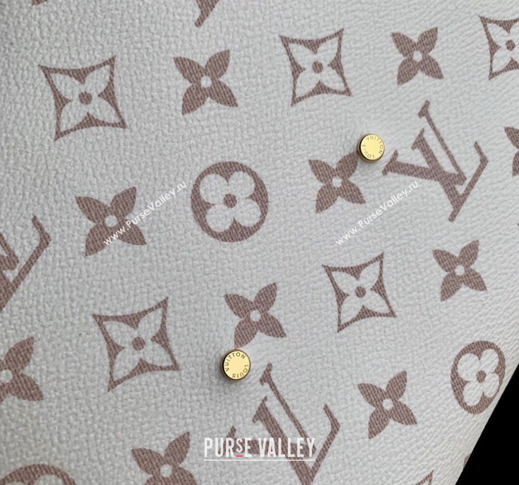 Louis Vuitton Atlantis GM Shopping Bag in Monogram Canvas M46817 White 2023 (KI-240218041)