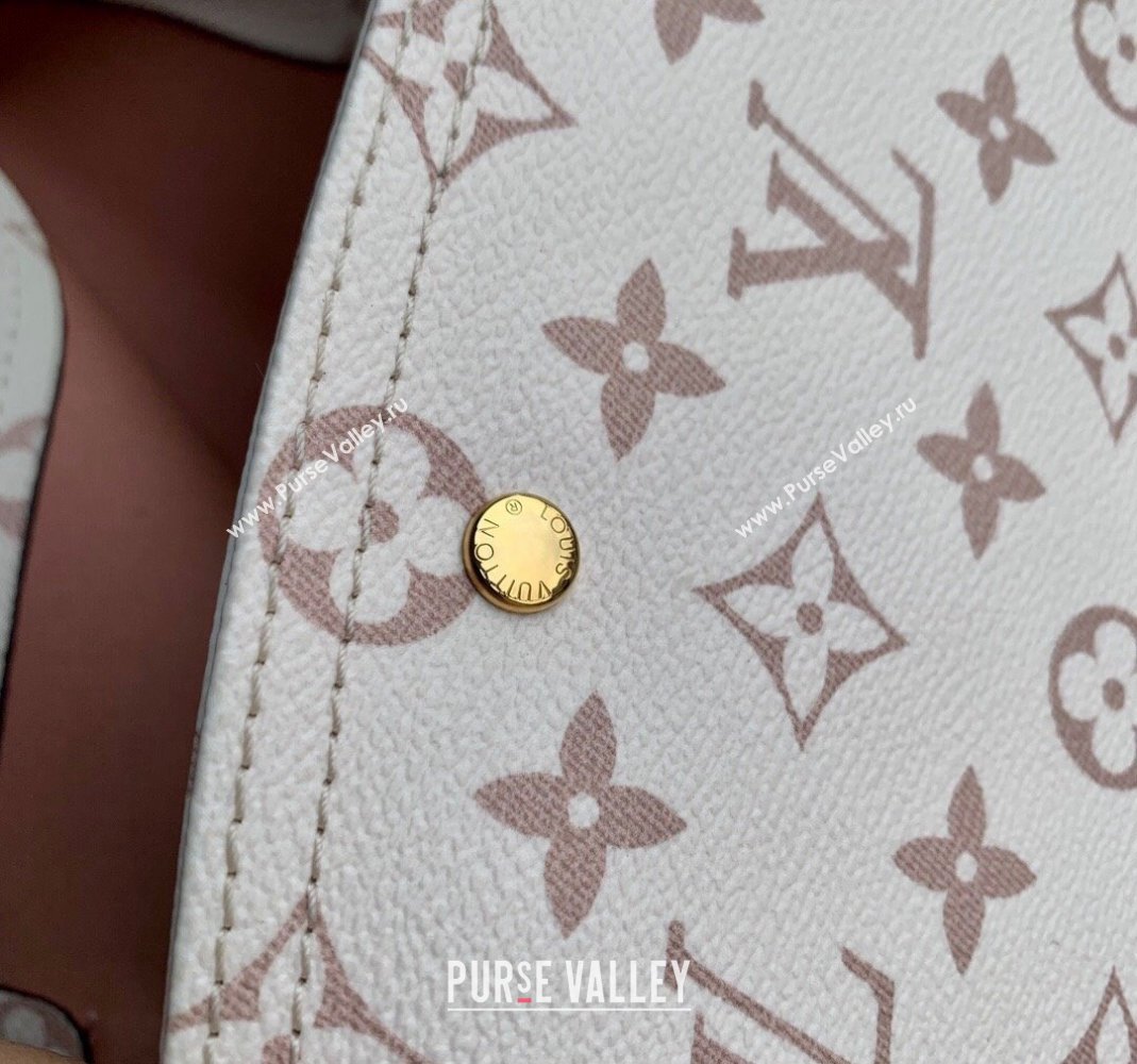 Louis Vuitton Atlantis GM Shopping Bag in Monogram Canvas M46817 White 2023 (KI-240218041)