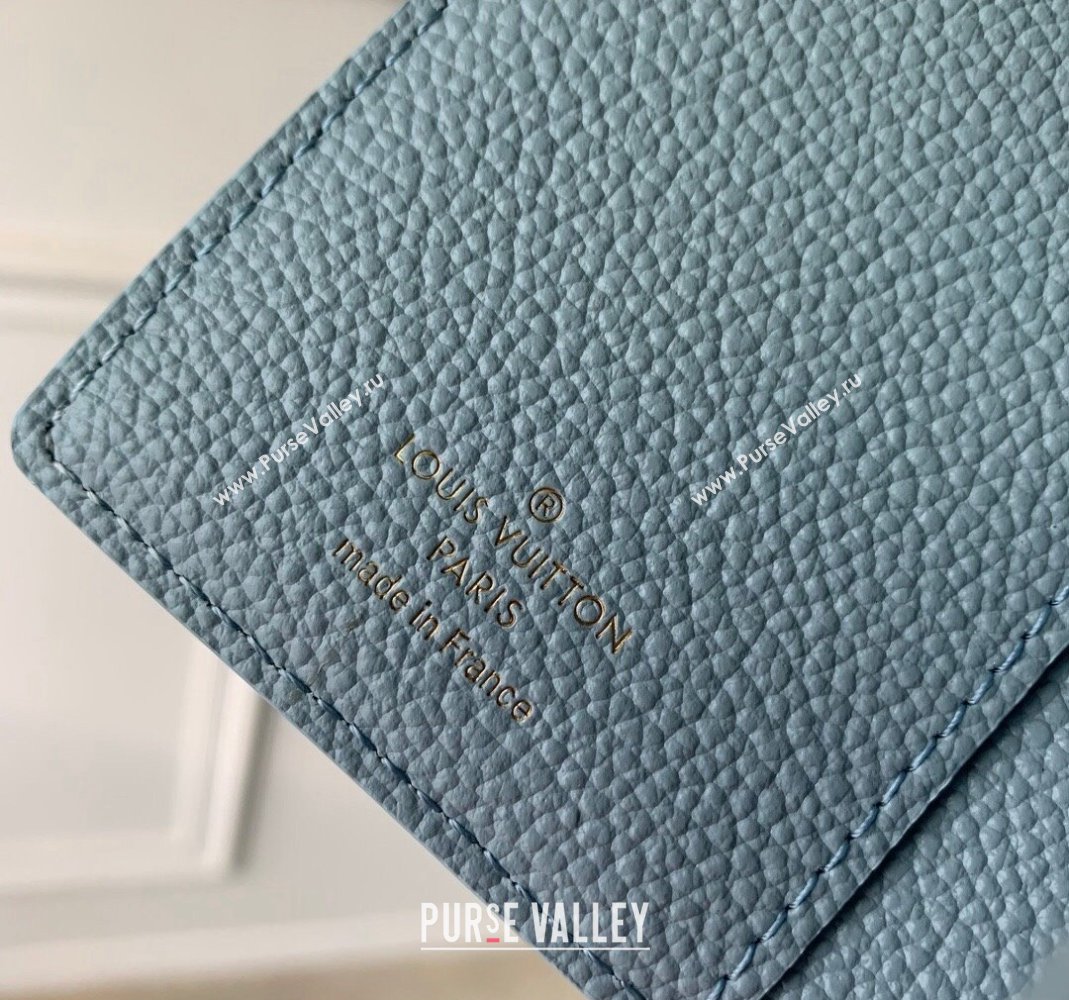 Louis Vuitton Metis Wallet in Monogram Empreinte Leather M82926 Blue Hour 2024 (KI-240218049)