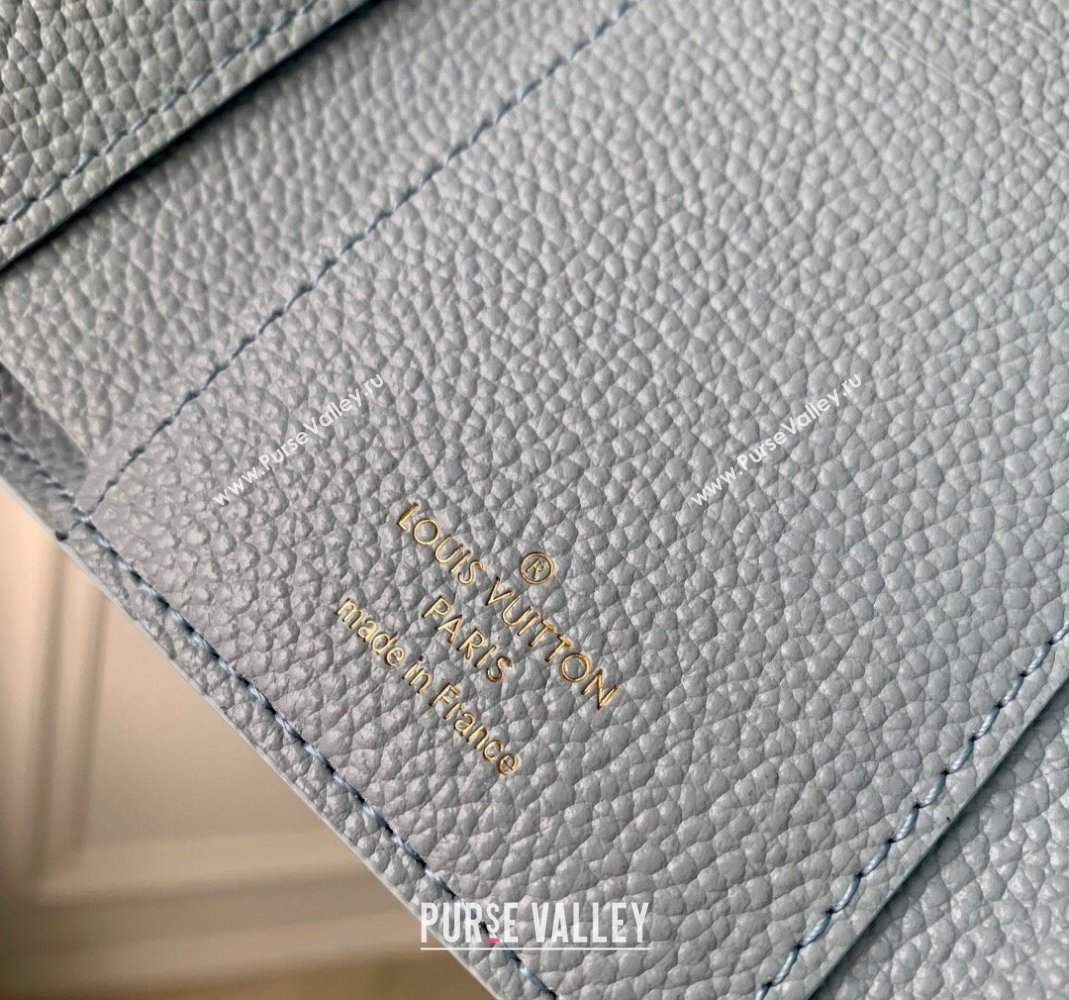 Louis Vuitton Victorine Wallet in Monogram Empreinte Leather M83271 Blue Hour 2024 (KI-240218050)