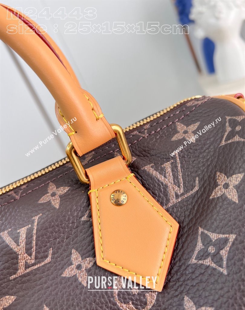 Louis Vuitton Speedy P9 Bandouliere 25 Bag in Soft Calfskin M24443 Monogram 2024 Runway (KI-240218054)