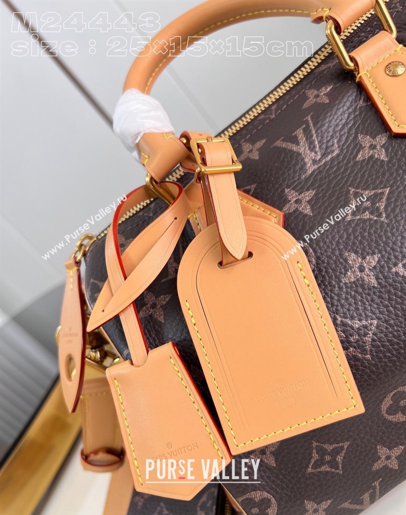 Louis Vuitton Speedy P9 Bandouliere 25 Bag in Soft Calfskin M24443 Monogram 2024 Runway (KI-240218054)