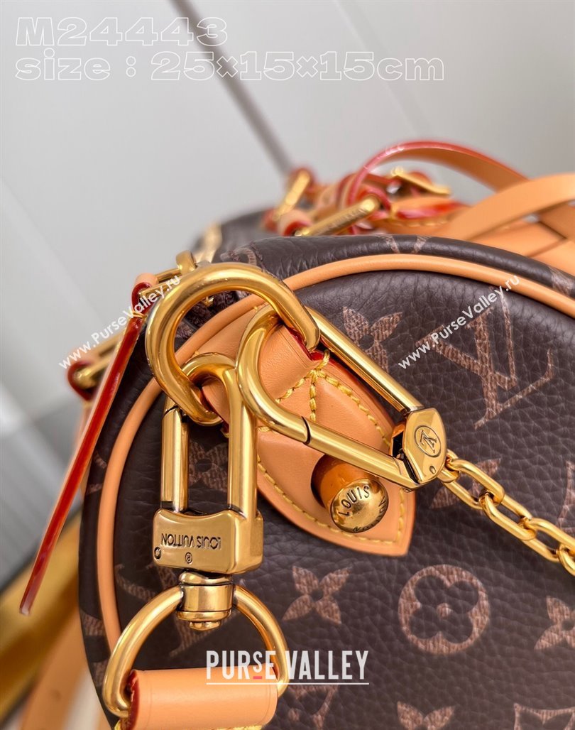 Louis Vuitton Speedy P9 Bandouliere 25 Bag in Soft Calfskin M24443 Monogram 2024 Runway (KI-240218054)