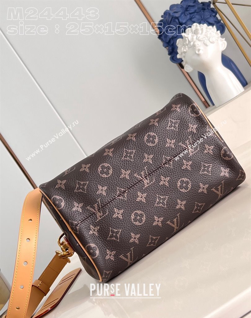 Louis Vuitton Speedy P9 Bandouliere 25 Bag in Soft Calfskin M24443 Monogram 2024 Runway (KI-240218054)