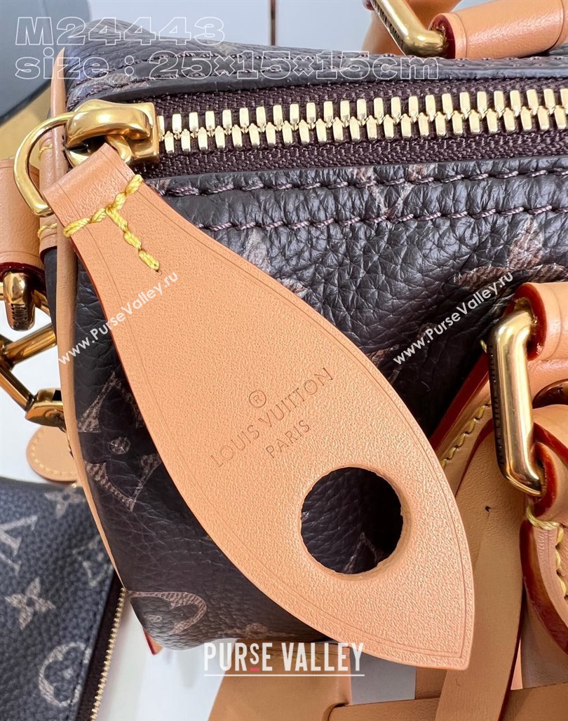 Louis Vuitton Speedy P9 Bandouliere 25 Bag in Soft Calfskin M24443 Monogram 2024 Runway (KI-240218054)