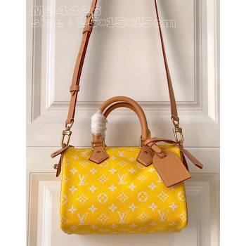 Louis Vuitton Speedy P9 Bandouliere 25 Bag in Soft Calfskin M24426 Yellow 2024 Runway (KI-240218056)