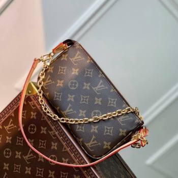 Louis Vuitton Pochette Accessoires Chain Mini bag M82766 Monogram Canvas 2024 (KI-240218057)