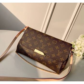 Louis Vuitton Pochette Favorite MM Chain Clutch Monogram Canvas M40718 2024 (KI-240218061)