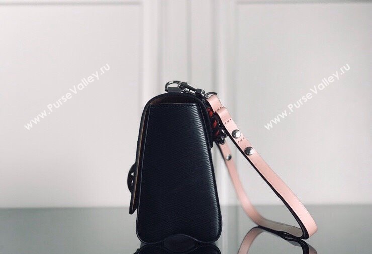 Louis Vuitton Twist MM Bag in Epi Leather M52504 Black 2024 (SSZ-240311090)