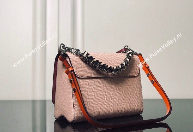 Louis Vuitton Twist MM Bag in Epi Leather M52504 Pink 2024 (SSZ-240311089)