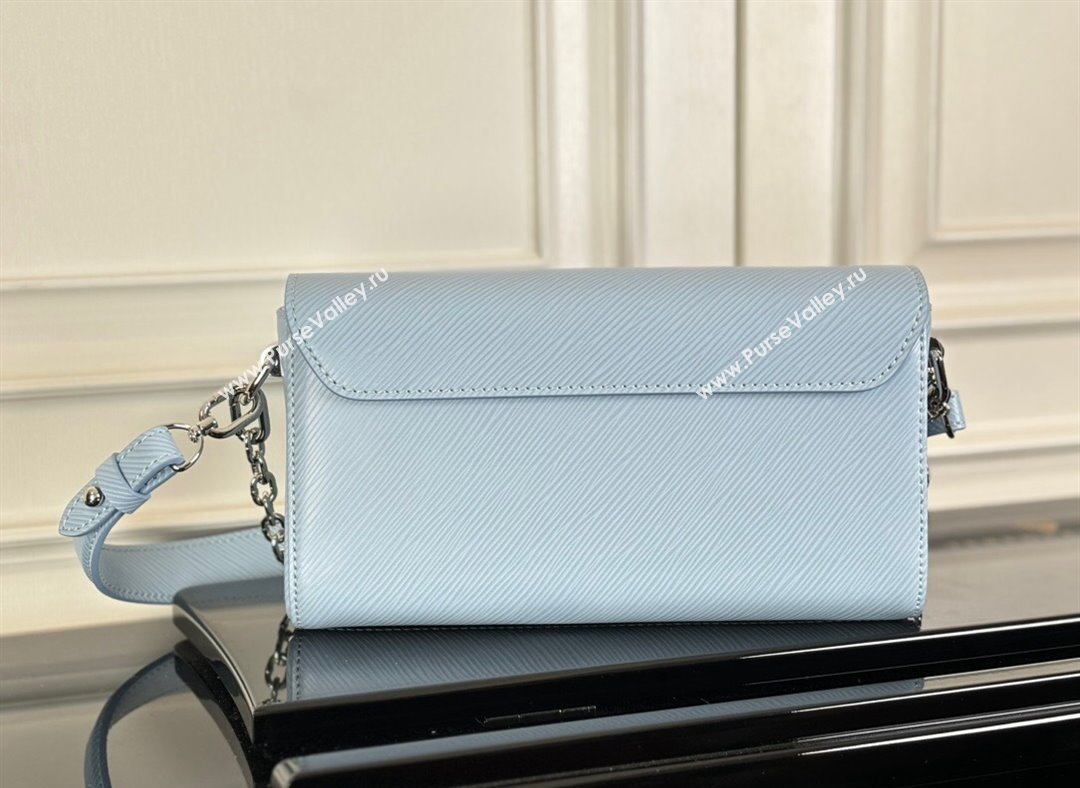 Louis Vuitton Twist West Bag in Epi Leather M24566 Candy Blue 2024 (KI-240311092)