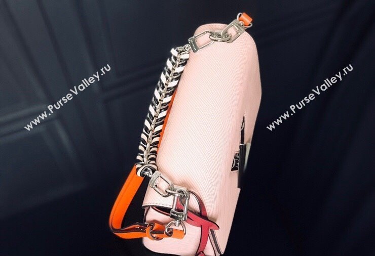 Louis Vuitton Twist MM Bag in Epi Leather M52504 Pink 2024 (SSZ-240311089)