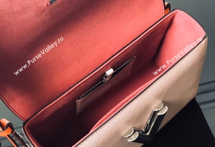 Louis Vuitton Twist MM Bag in Epi Leather M52504 Pink 2024 (SSZ-240311089)