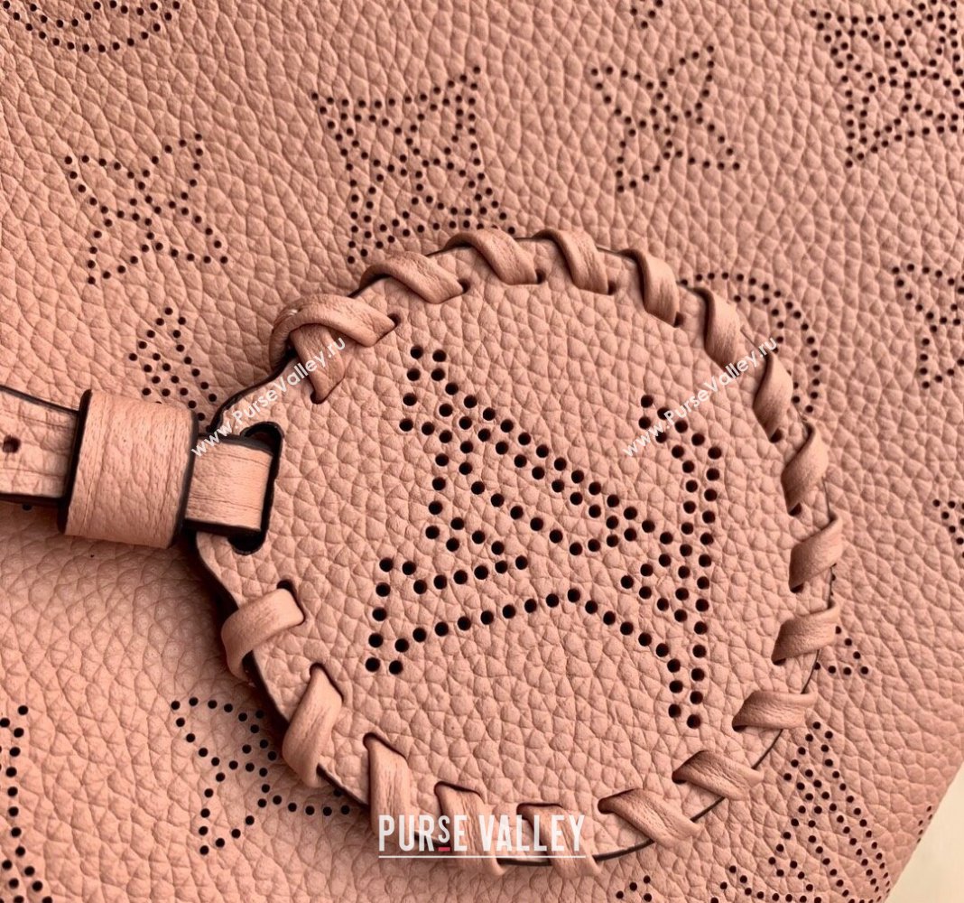 Louis Vuitton Blossom PM Tote Bag in Mahina Perforated Calfskin M23196 Pink 2024 (KI-240413042)