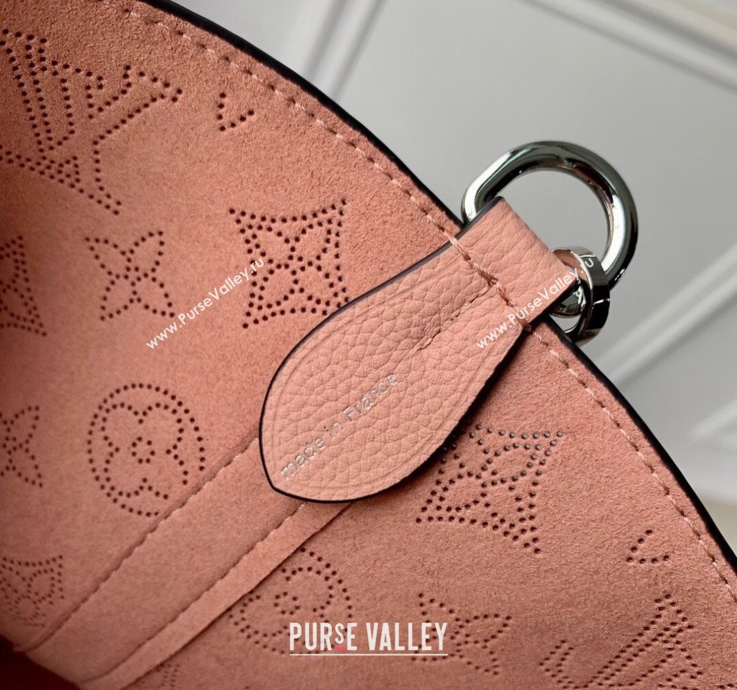 Louis Vuitton Blossom PM Tote Bag in Mahina Perforated Calfskin M23196 Pink 2024 (KI-240413042)