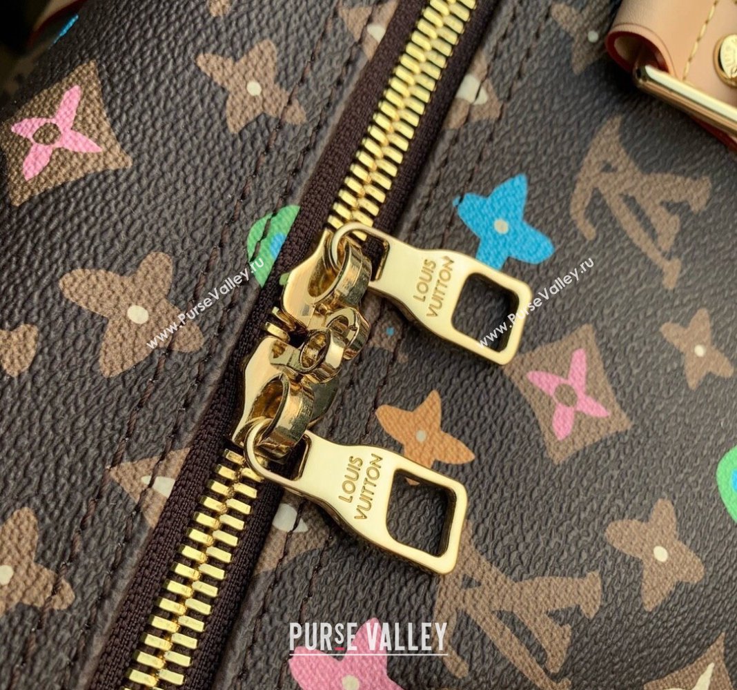 Louis Vuitton Keepall Bandouliere 50 Travel Bag in Monogram Craggy Canvas M24901 Chocolate Brown 2024 (KI-240412062)