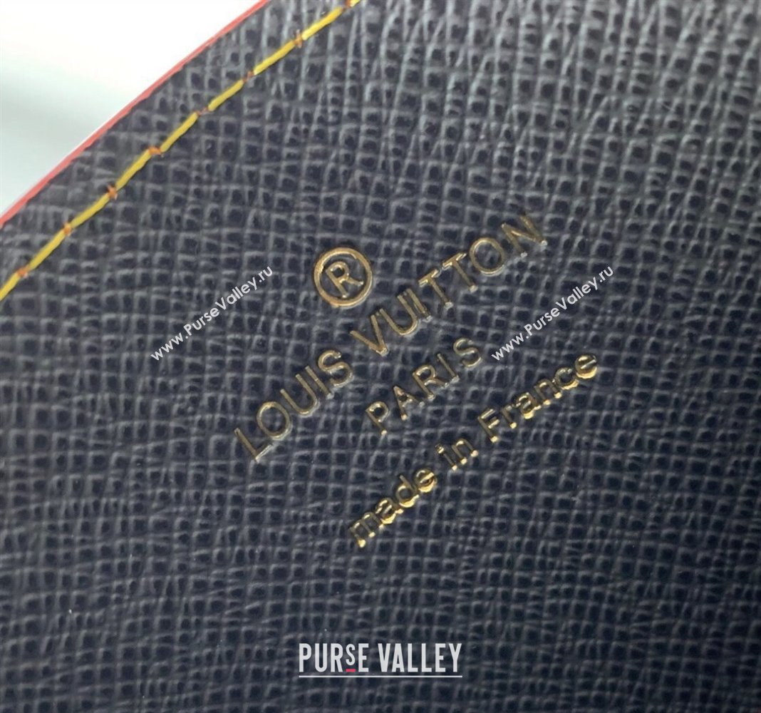 Louis Vuitton Card Holder in Monogram Craggy Canvas M83348 Chocolate Brown 2024 (KI-240412061)