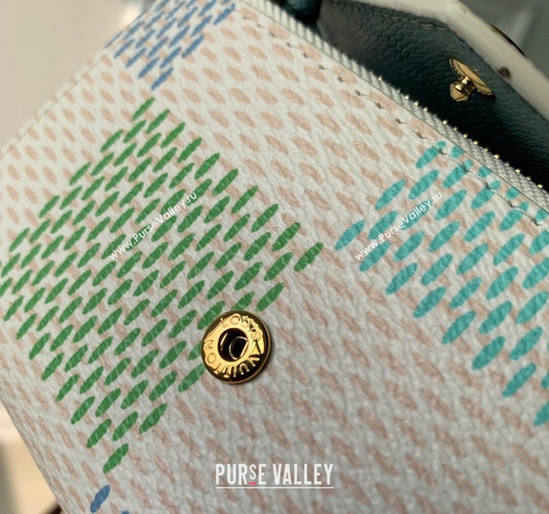 Louis Vuitton Victorine Wallet in Damier Giant Canvas N40750 Pistachio Green 2024 (KI-240413002)
