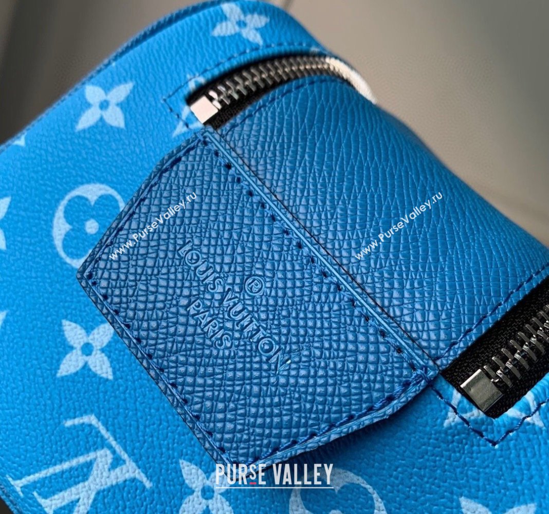 Louis Vuitton Dopp Kit Clutch M31037 Blue 2024 (KI-240413048)