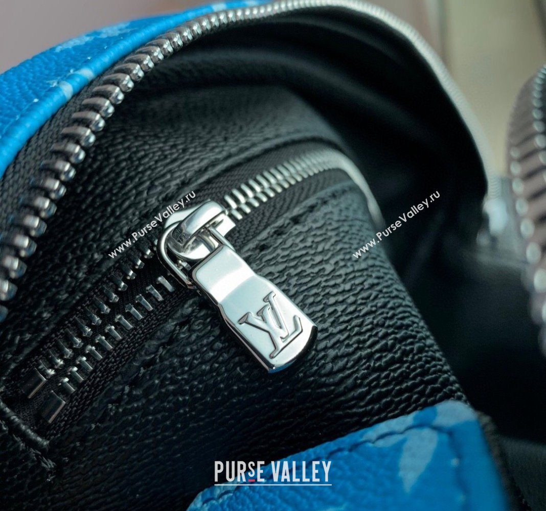 Louis Vuitton Dopp Kit Clutch M31037 Blue 2024 (KI-240413048)