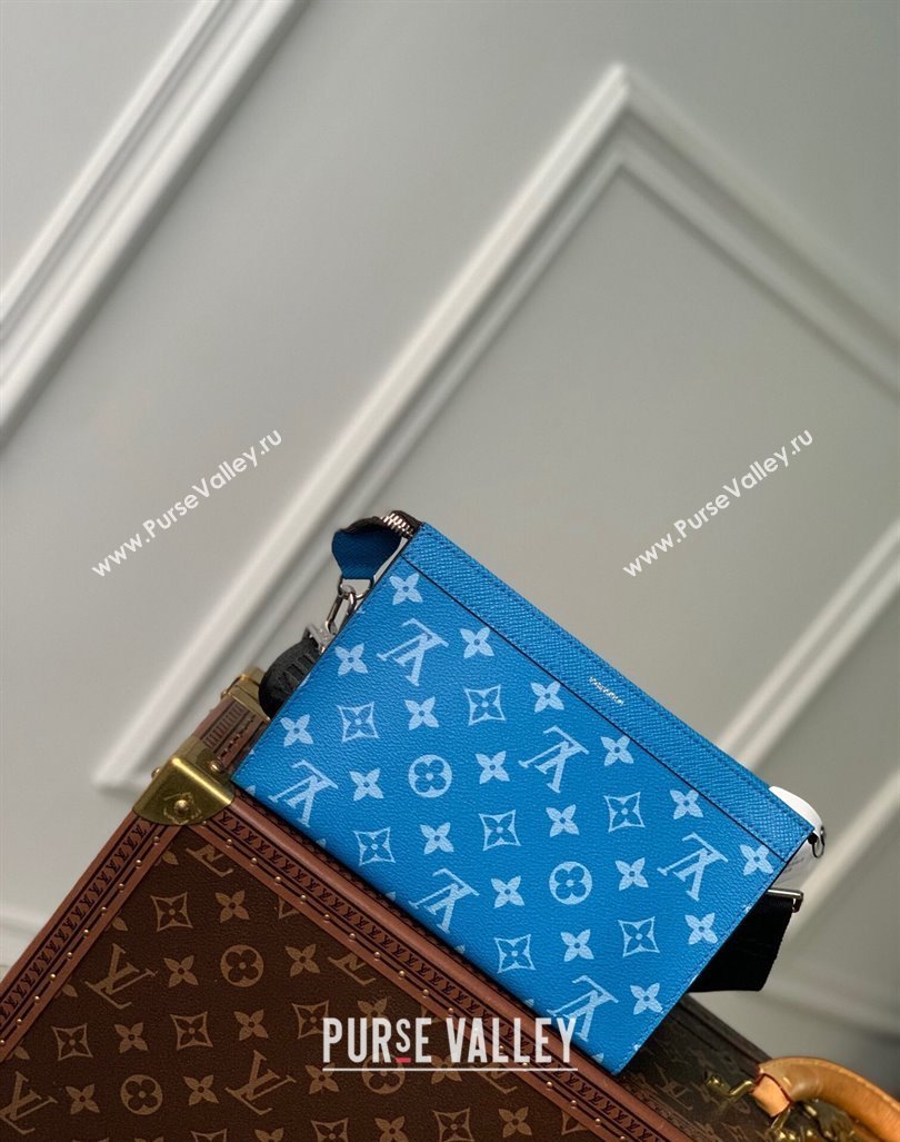 Louis Vuitton Gaston Wearable Wallet Mini bag M83099 Blue 2024 (KI-240413050)