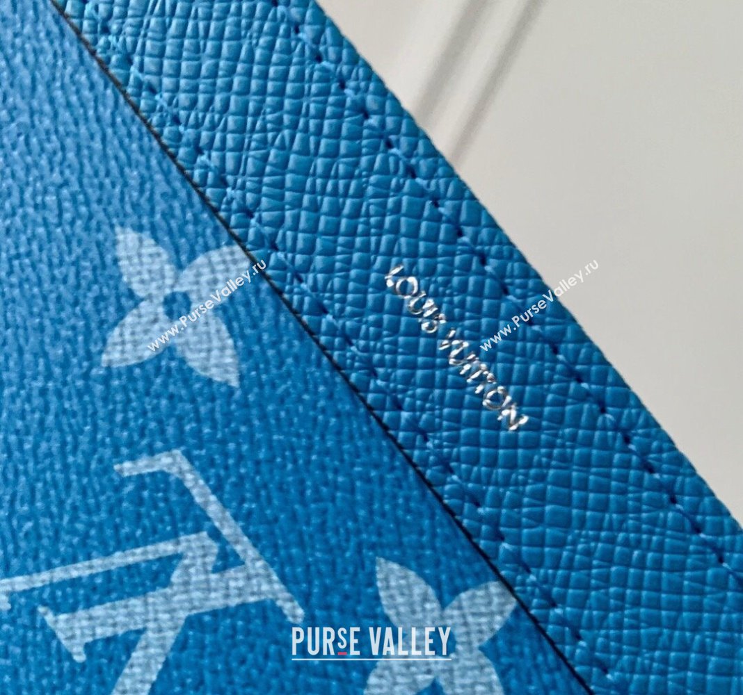 Louis Vuitton Gaston Wearable Wallet Mini bag M83099 Blue 2024 (KI-240413050)