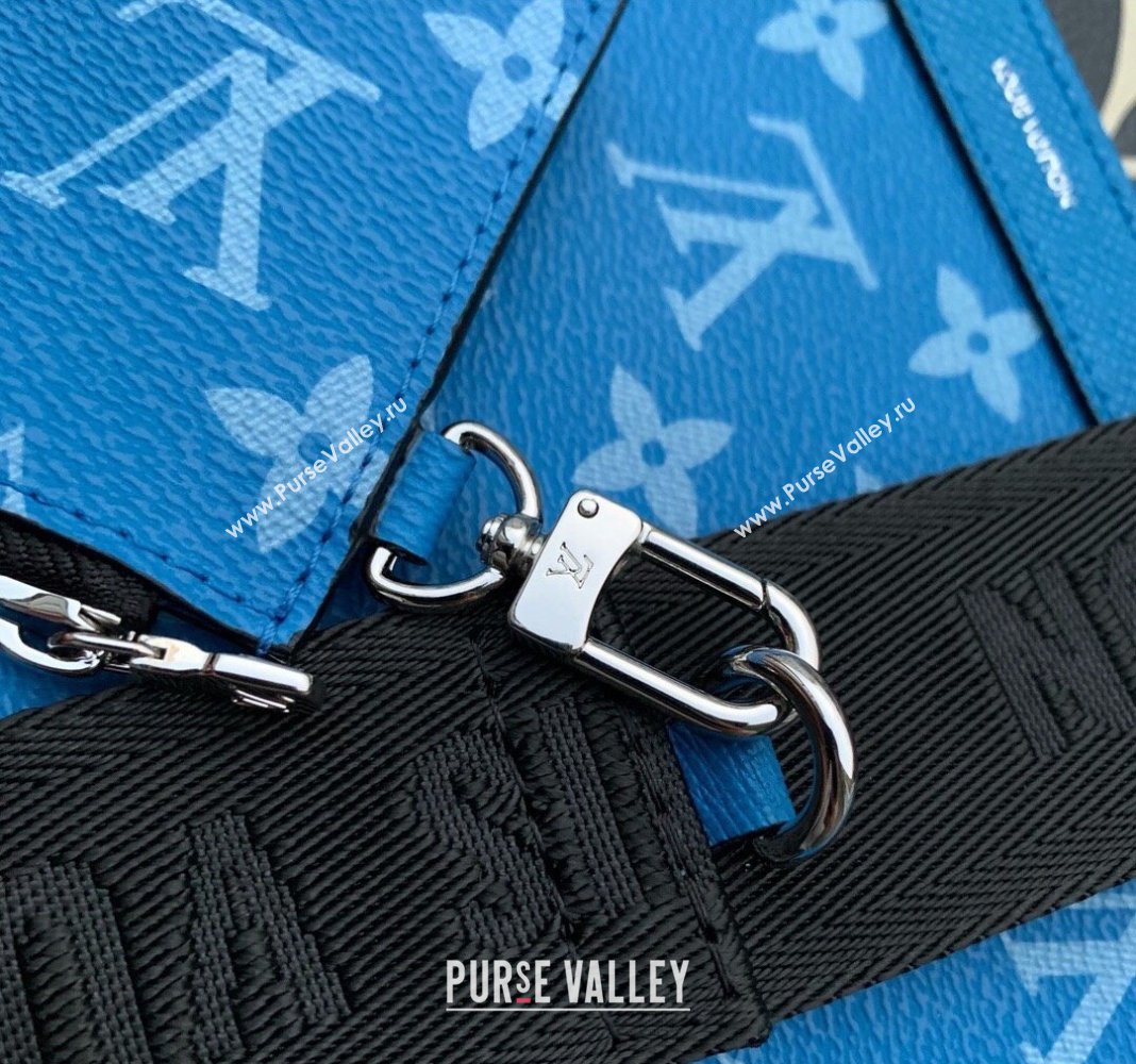 Louis Vuitton Gaston Wearable Wallet Mini bag M83099 Blue 2024 (KI-240413050)