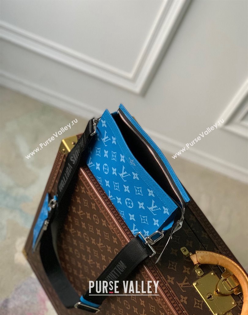 Louis Vuitton Gaston Wearable Wallet Mini bag M83099 Blue 2024 (KI-240413050)