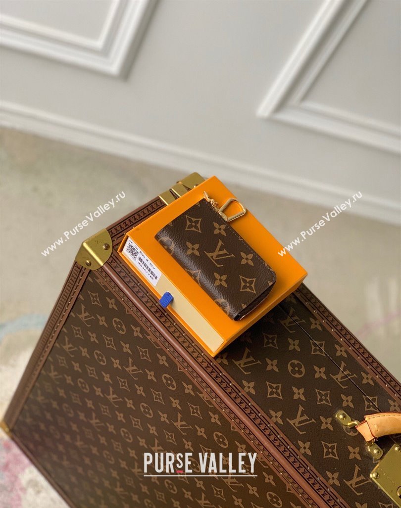 Louis Vuitton Noa Key Holder Pouch in Monogram Canvas M83612 Blue 2024 (KI-240412035)