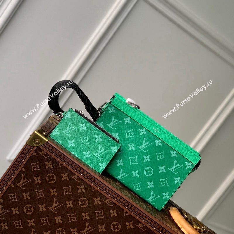 Louis Vuitton Gaston Wearable Wallet Mini bag M81124 Green 2024 (KI-240413051)