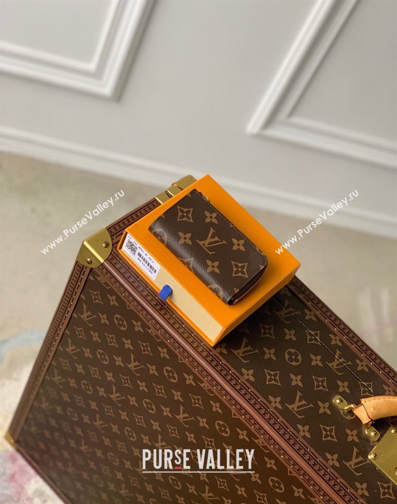 Louis Vuitton Noa Key Holder Pouch in Monogram Canvas M83612 Blue 2024 (KI-240412035)