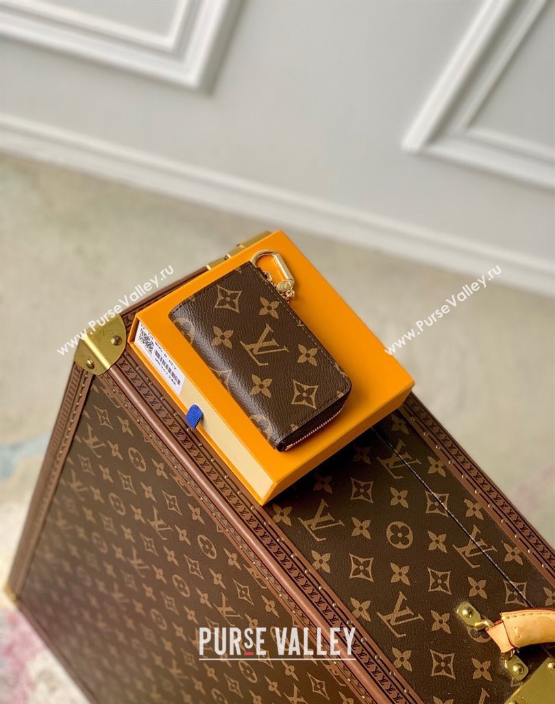 Louis Vuitton Noa Key Holder Pouch in Monogram Canvas M83612 Pink 2024 (KI-240412036)