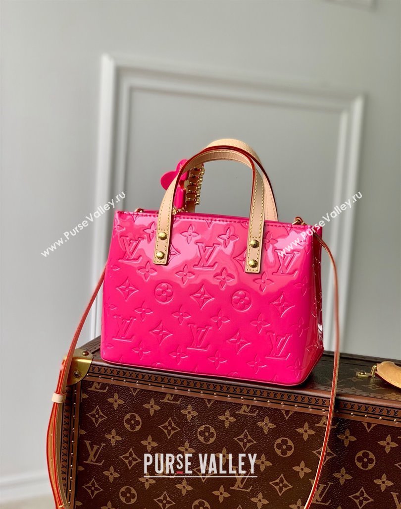 Louis Vuitton Reade PM Tote bag in Monogram Vernis Leather M24144 Red 2024 (KI-240413054)