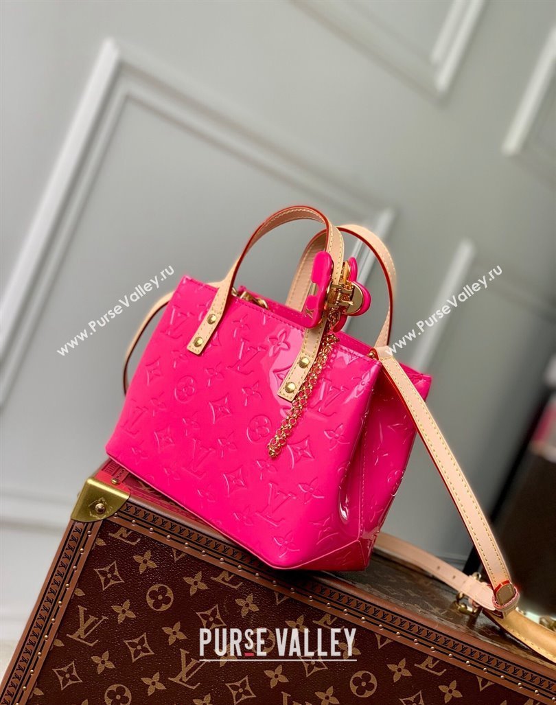 Louis Vuitton Reade PM Tote bag in Monogram Vernis Leather M24144 Red 2024 (KI-240413054)