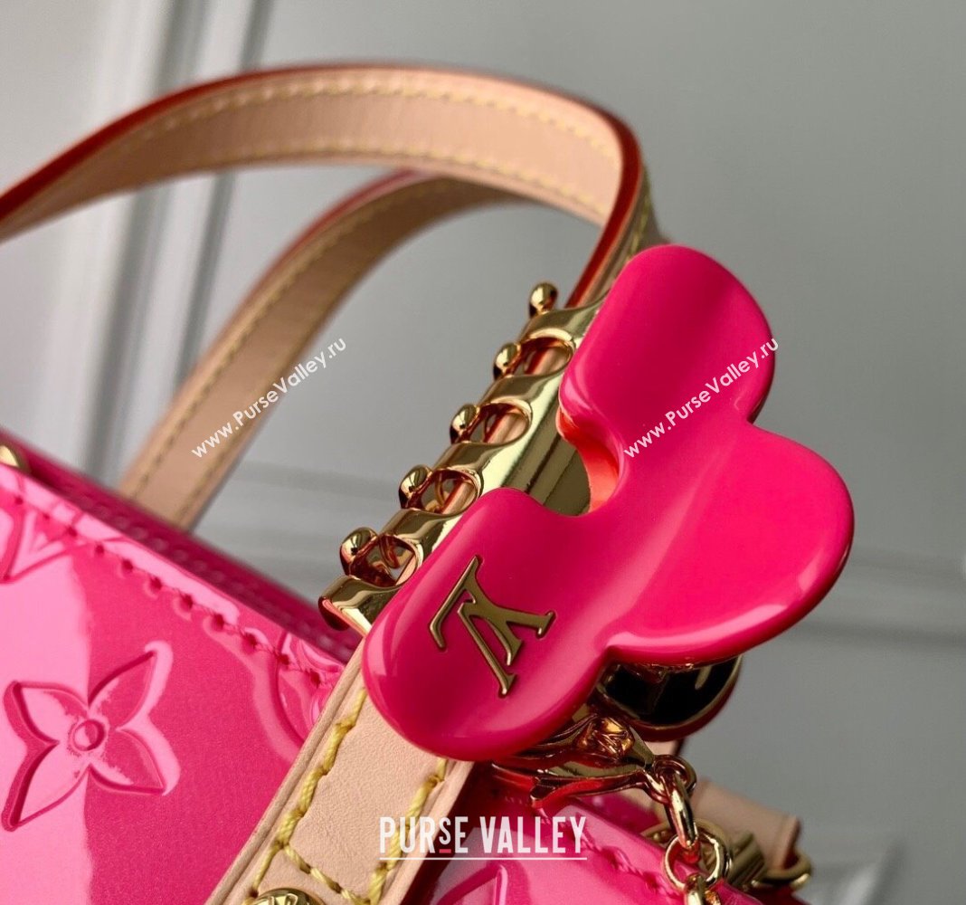 Louis Vuitton Reade PM Tote bag in Monogram Vernis Leather M24144 Red 2024 (KI-240413054)