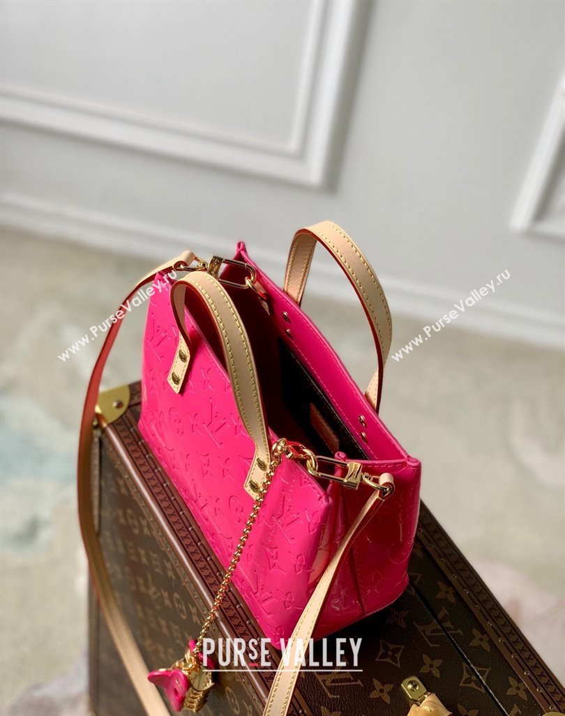 Louis Vuitton Reade PM Tote bag in Monogram Vernis Leather M24144 Red 2024 (KI-240413054)