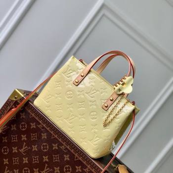 Louis Vuitton Reade PM Tote bag in Monogram Vernis Leather M24144 Yellow 2024 (KI-240413056)