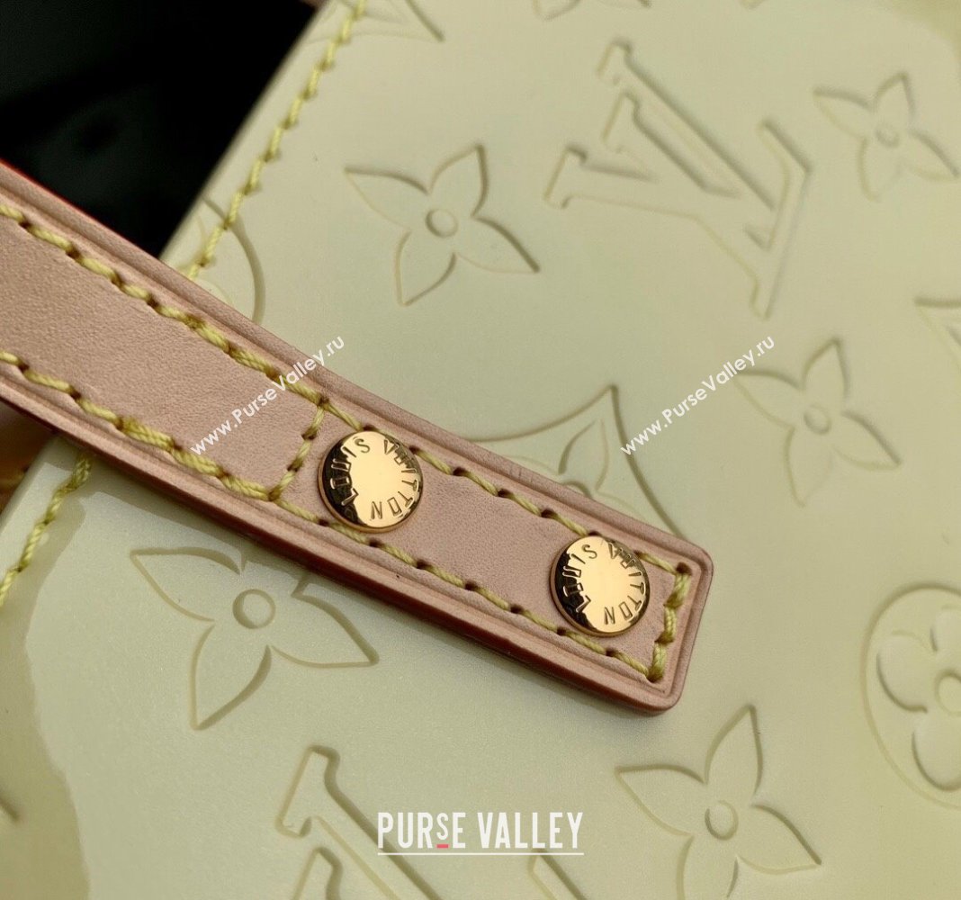 Louis Vuitton Reade PM Tote bag in Monogram Vernis Leather M24144 Yellow 2024 (KI-240413056)