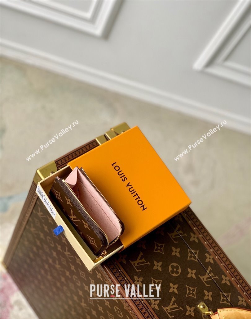 Louis Vuitton Noa Key Holder Pouch in Monogram Canvas M83612 Pink 2024 (KI-240412036)