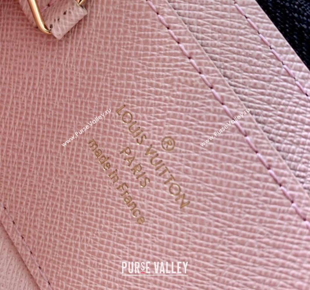 Louis Vuitton Noa Key Holder Pouch in Monogram Canvas M83612 Pink 2024 (KI-240412036)