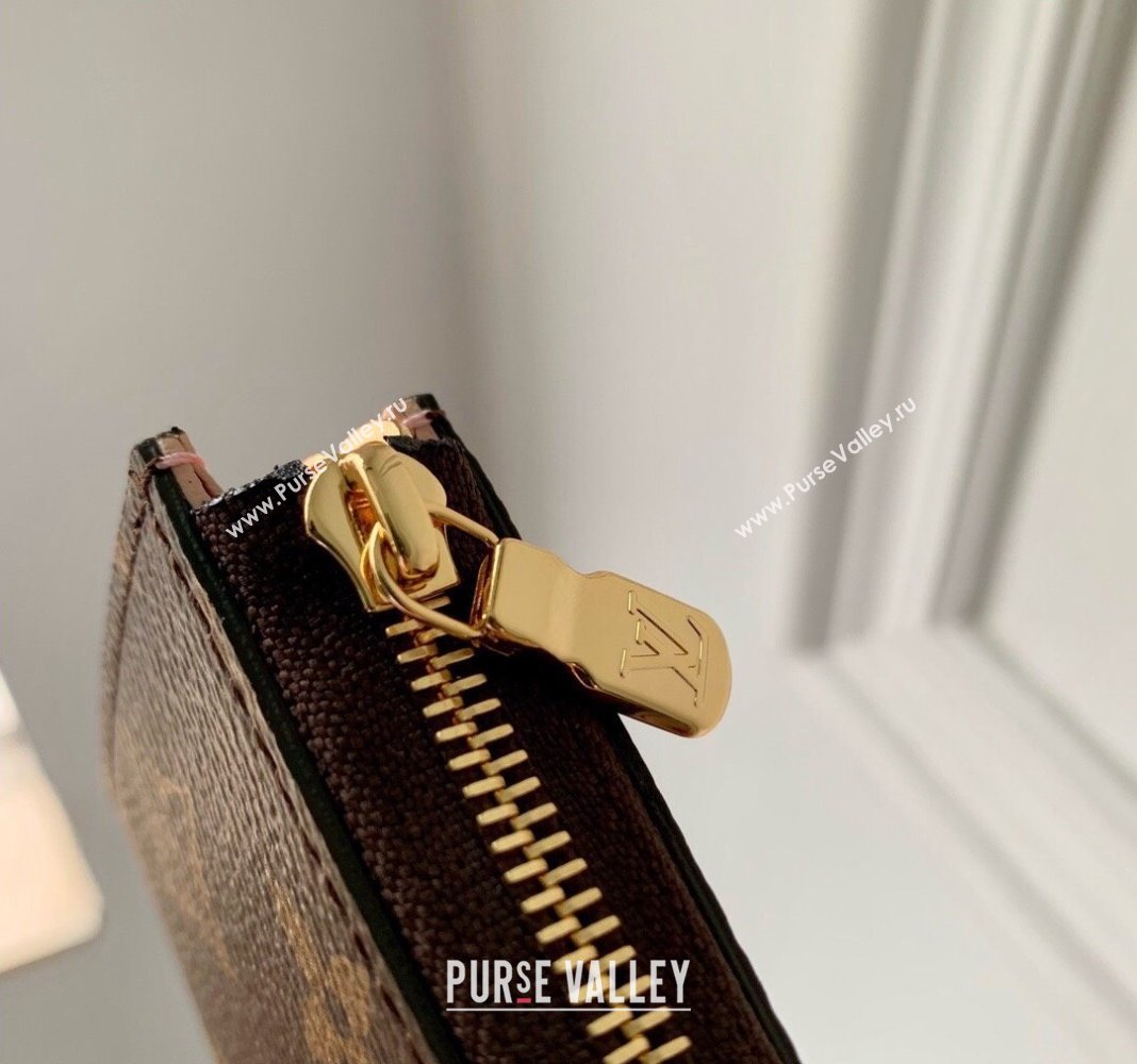 Louis Vuitton Noa Key Holder Pouch in Monogram Canvas M83612 Brown 2024 (KI-240412037)